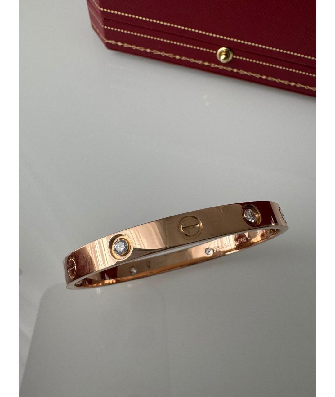 CARTIER Золотой браслет из розового золота, фото 7