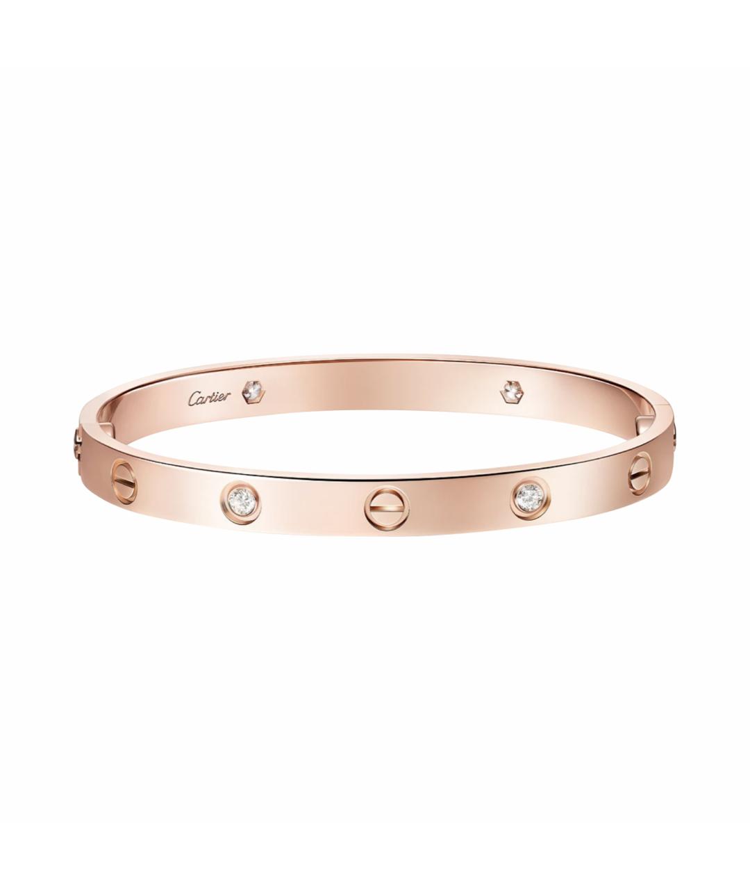 CARTIER Золотой браслет из розового золота, фото 1