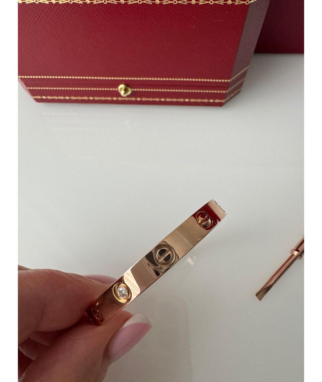 CARTIER Золотой браслет из розового золота, фото 6