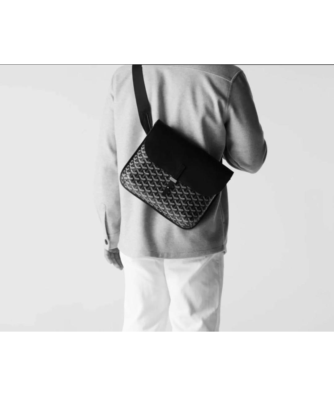 GOYARD Черная сумка на плечо, фото 4