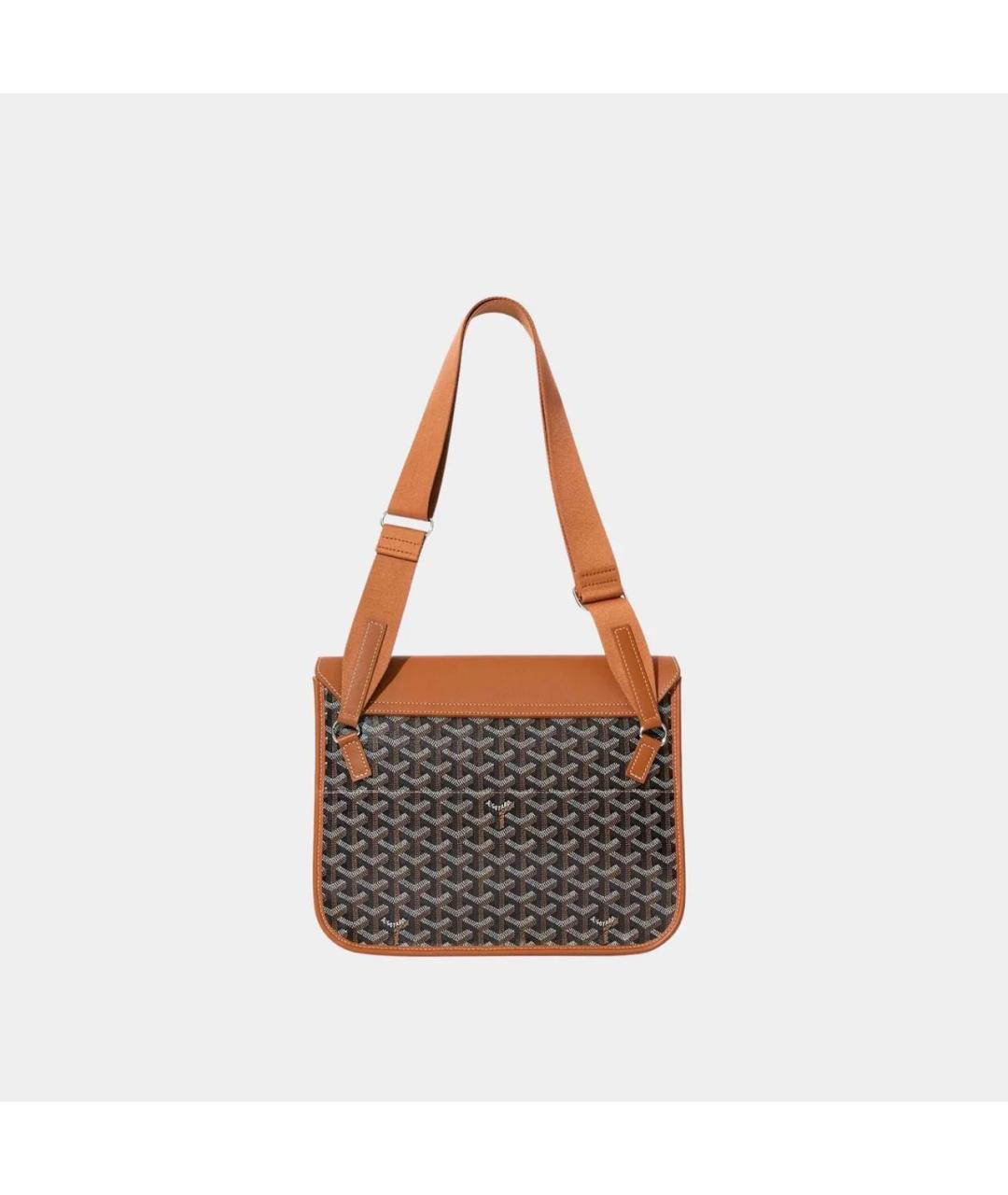 GOYARD Коричневая сумка на плечо, фото 2