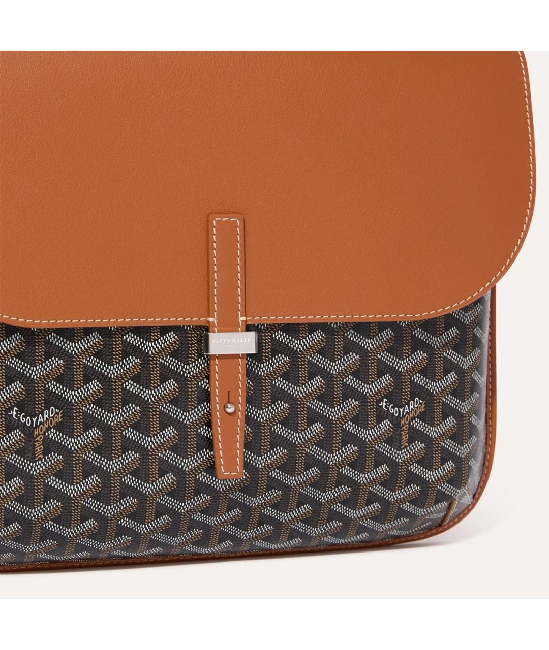 GOYARD Коричневая сумка на плечо, фото 4