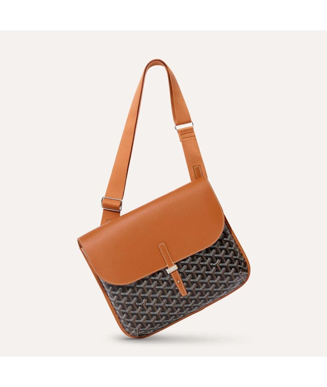 GOYARD Коричневая сумка на плечо, фото 3