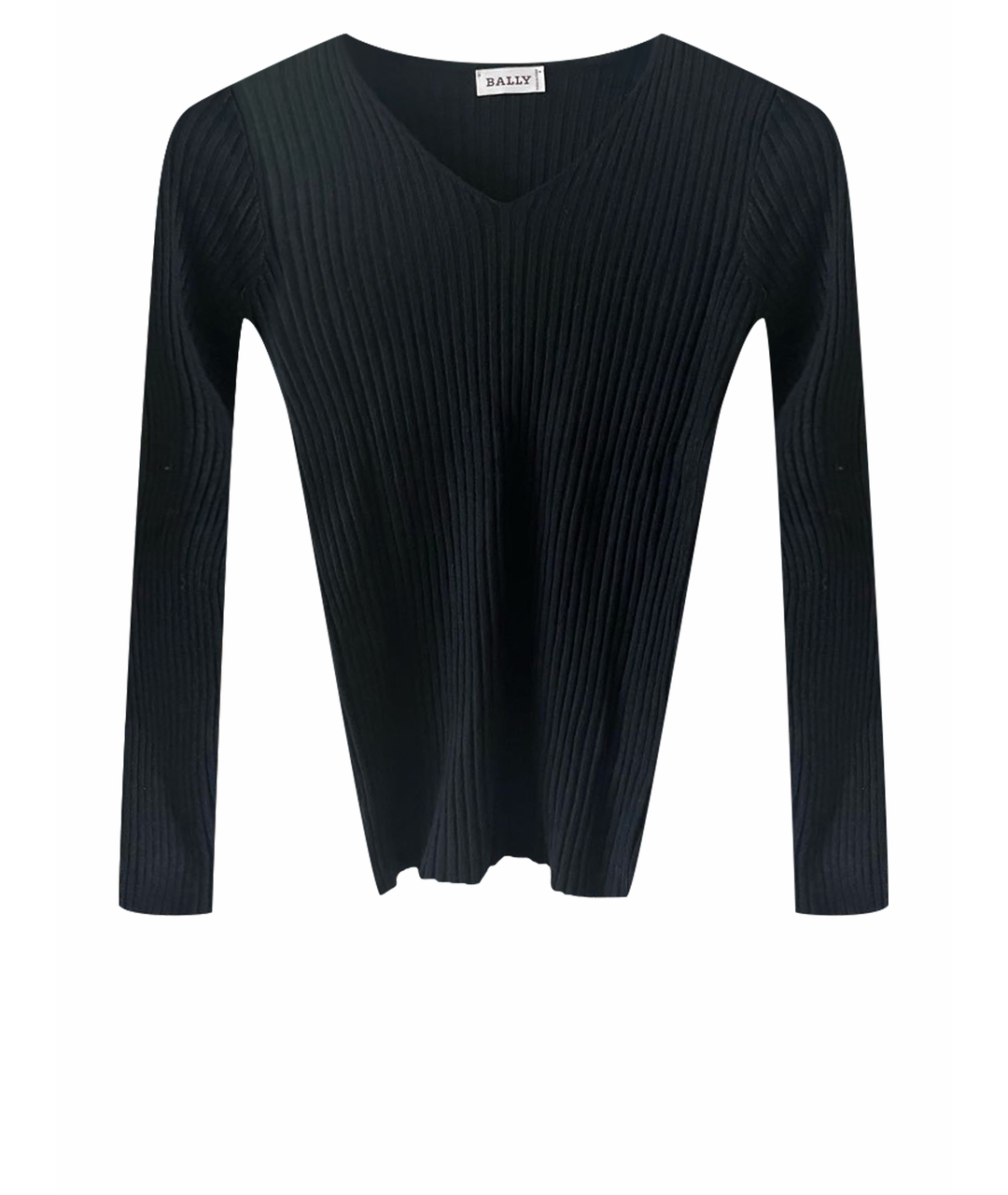 BALLY Черный полиэстеровый джемпер / свитер, фото 1