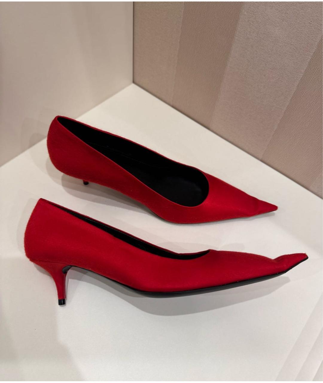 BALENCIAGA Красные туфли, фото 8