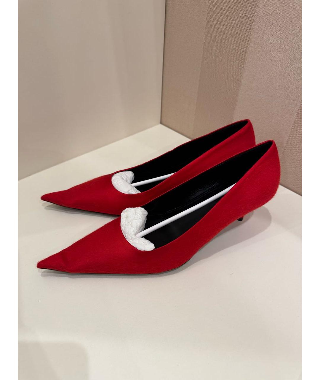 BALENCIAGA Красные туфли, фото 7