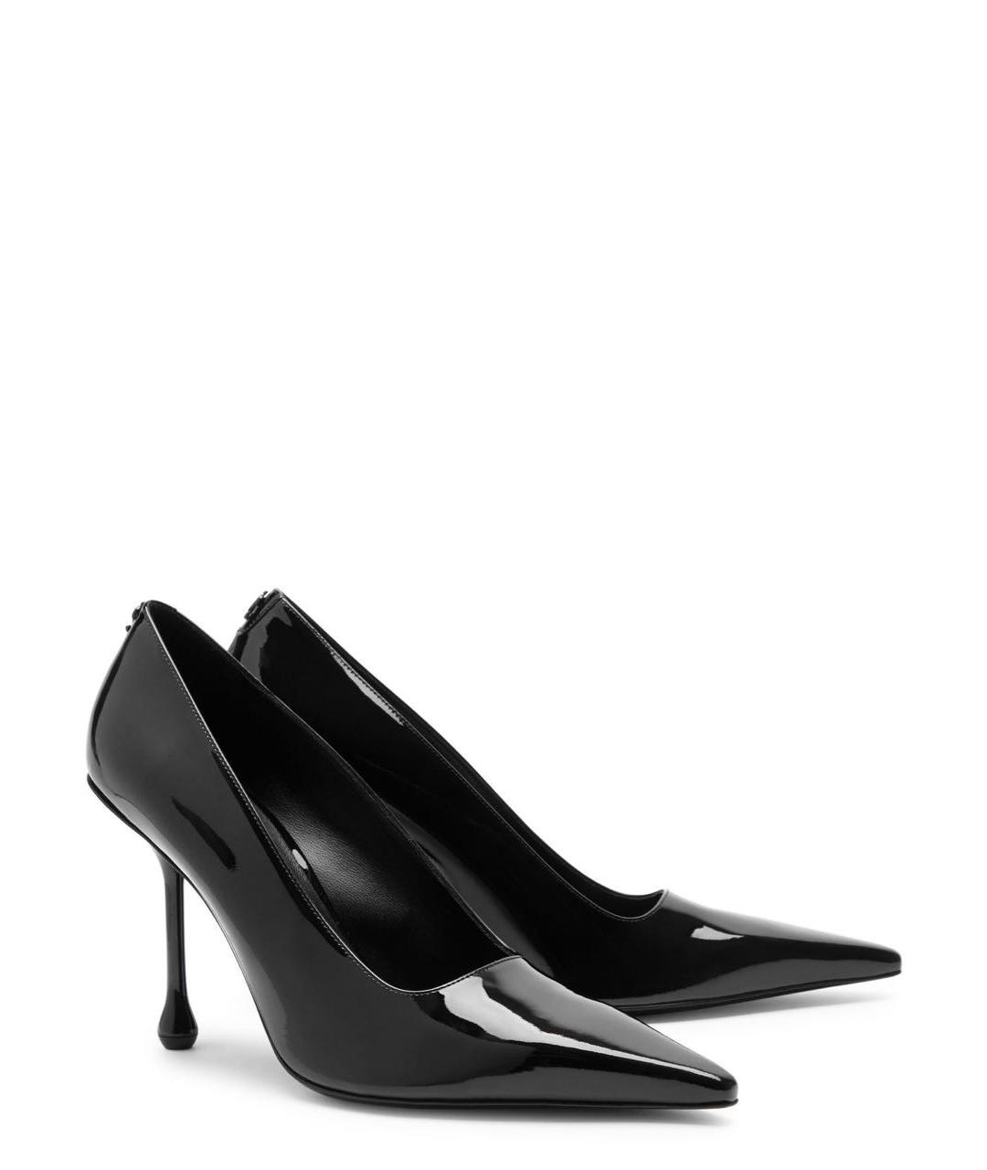 JIMMY CHOO Черные туфли из лакированной кожи, фото 9