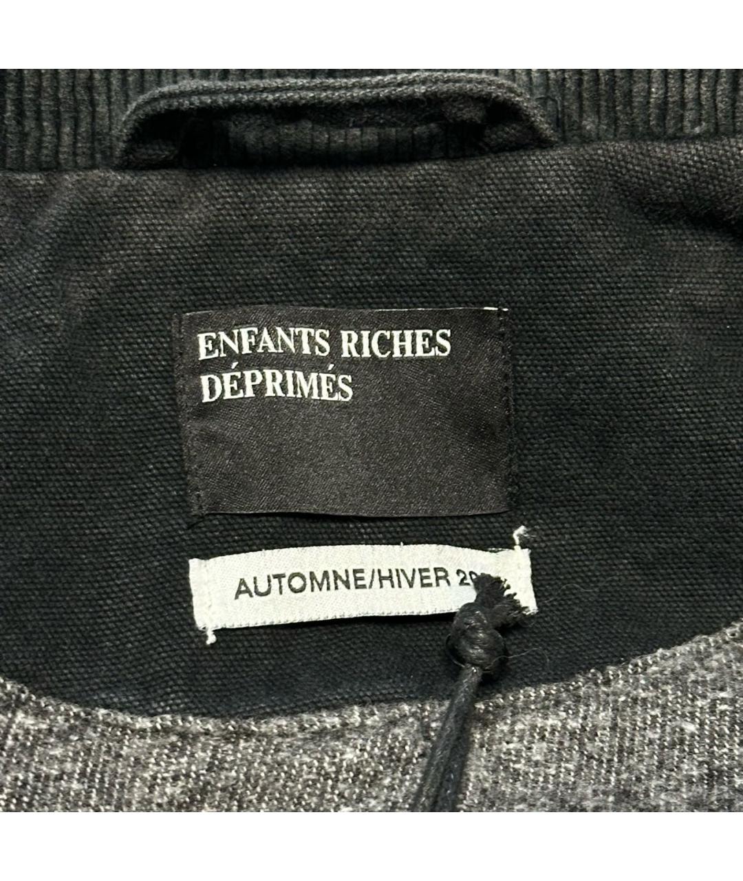 Enfants Riches Déprimés Черная хлопковая куртка, фото 5