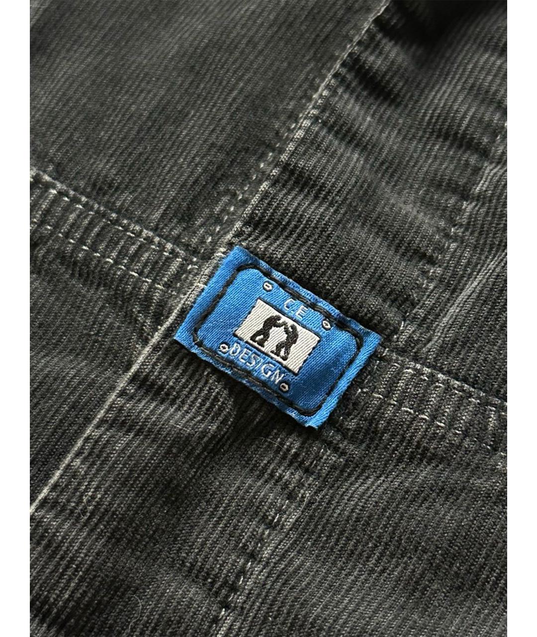CAV EMPT Антрацитовая хлопковая кэжуал рубашка, фото 13