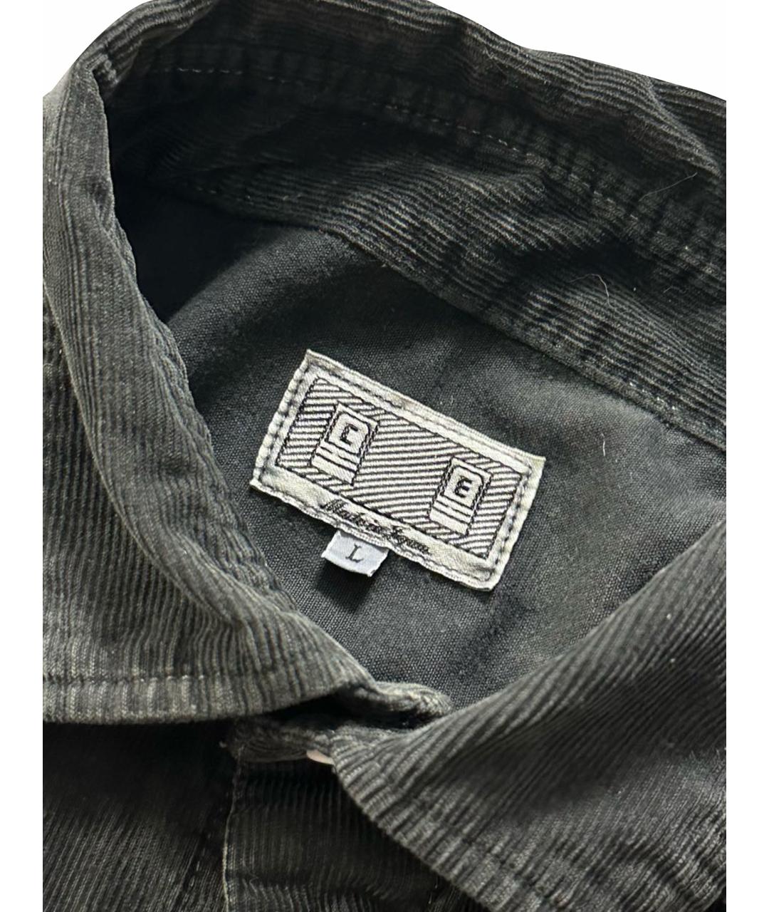 CAV EMPT Антрацитовая хлопковая кэжуал рубашка, фото 11