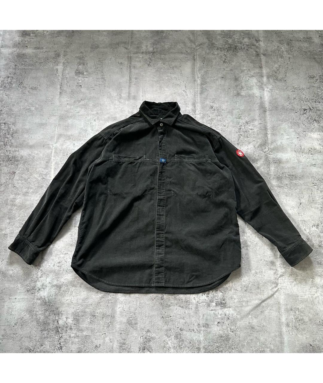 CAV EMPT Антрацитовая хлопковая кэжуал рубашка, фото 8