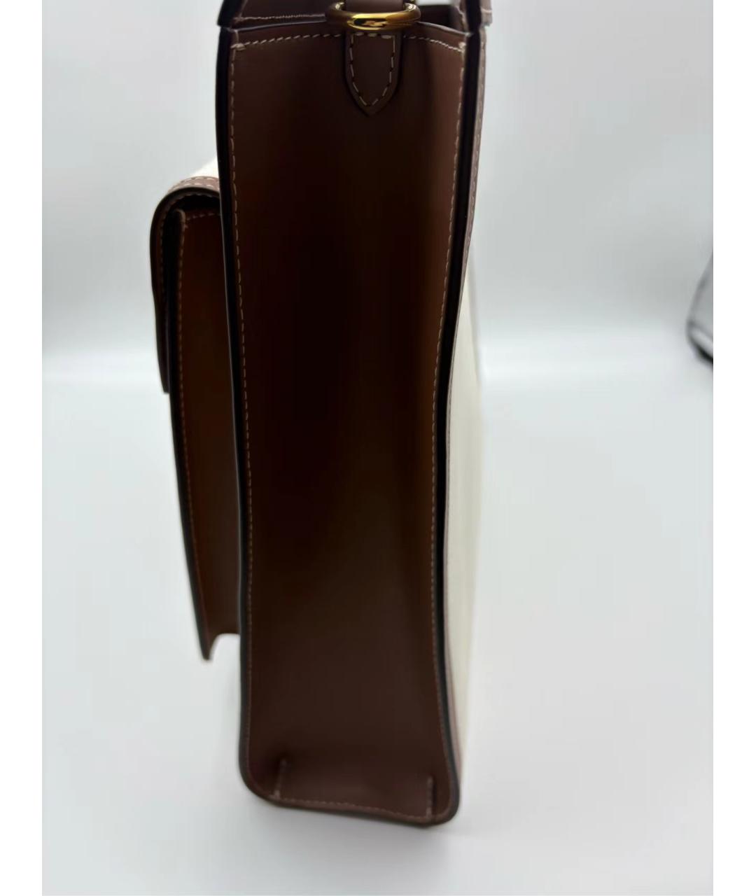 BURBERRY Коричневая сумка с короткими ручками, фото 8