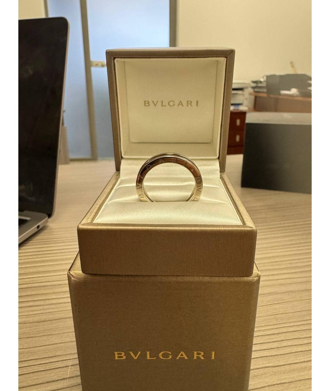 BVLGARI Кольцо из белого золота, фото 4