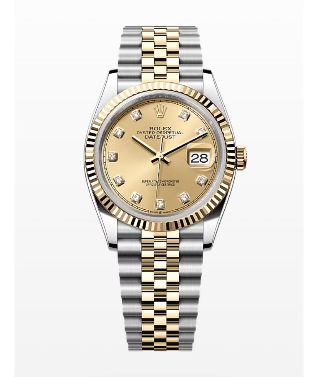 ROLEX Золотые часы из желтого золота, фото 10