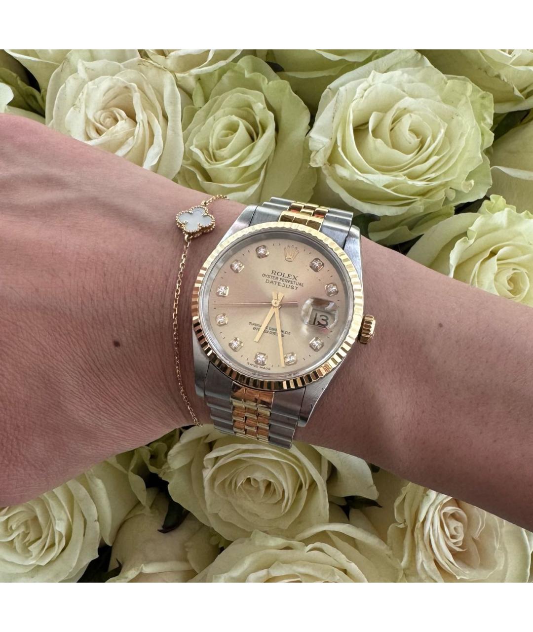 ROLEX Золотые часы из желтого золота, фото 9