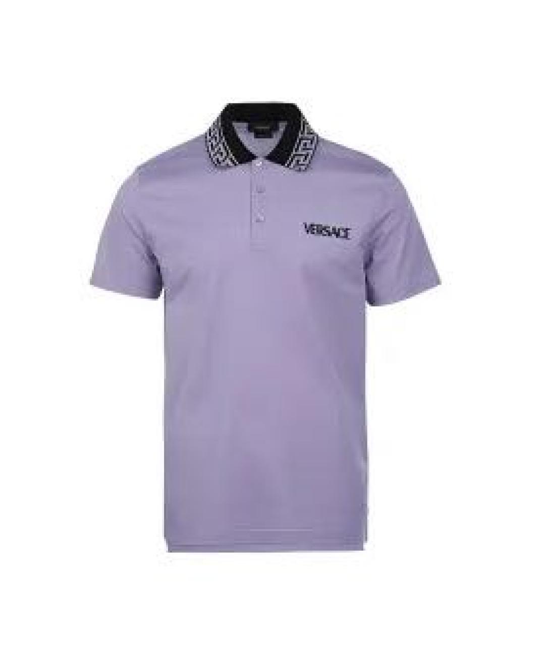 VERSACE Фиолетовая футболка, фото 1