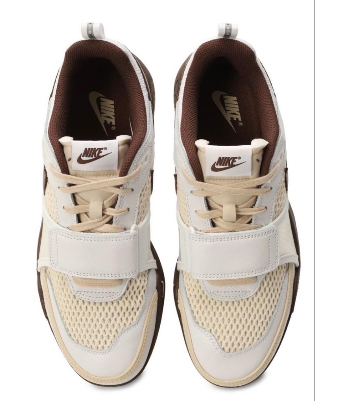 NIKE Бежевые низкие кроссовки / кеды, фото 4