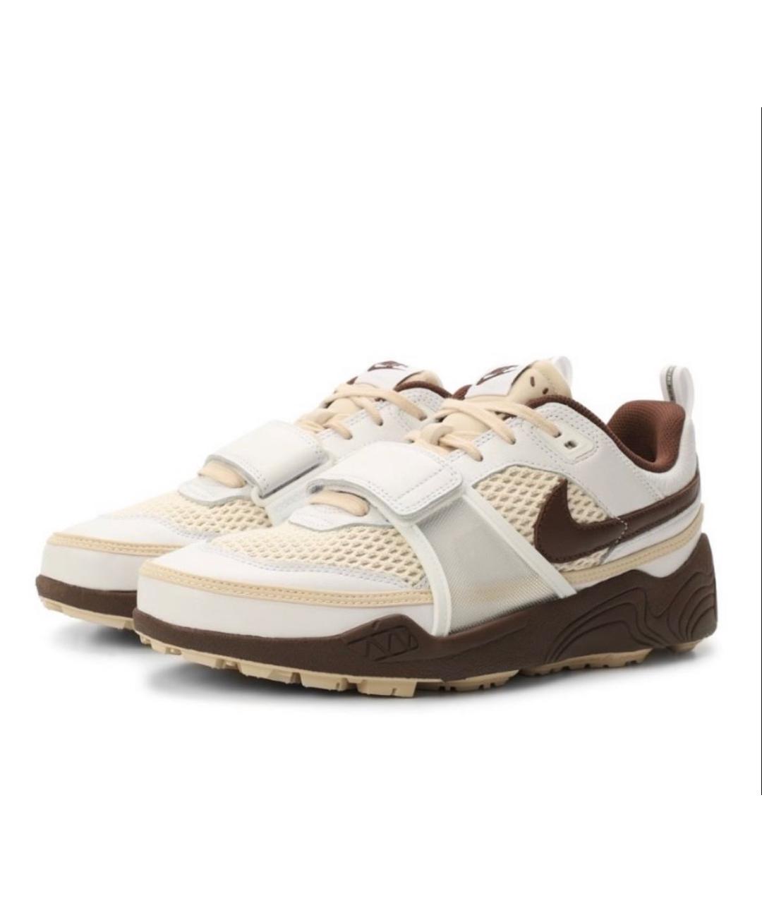 NIKE Бежевые низкие кроссовки / кеды, фото 2