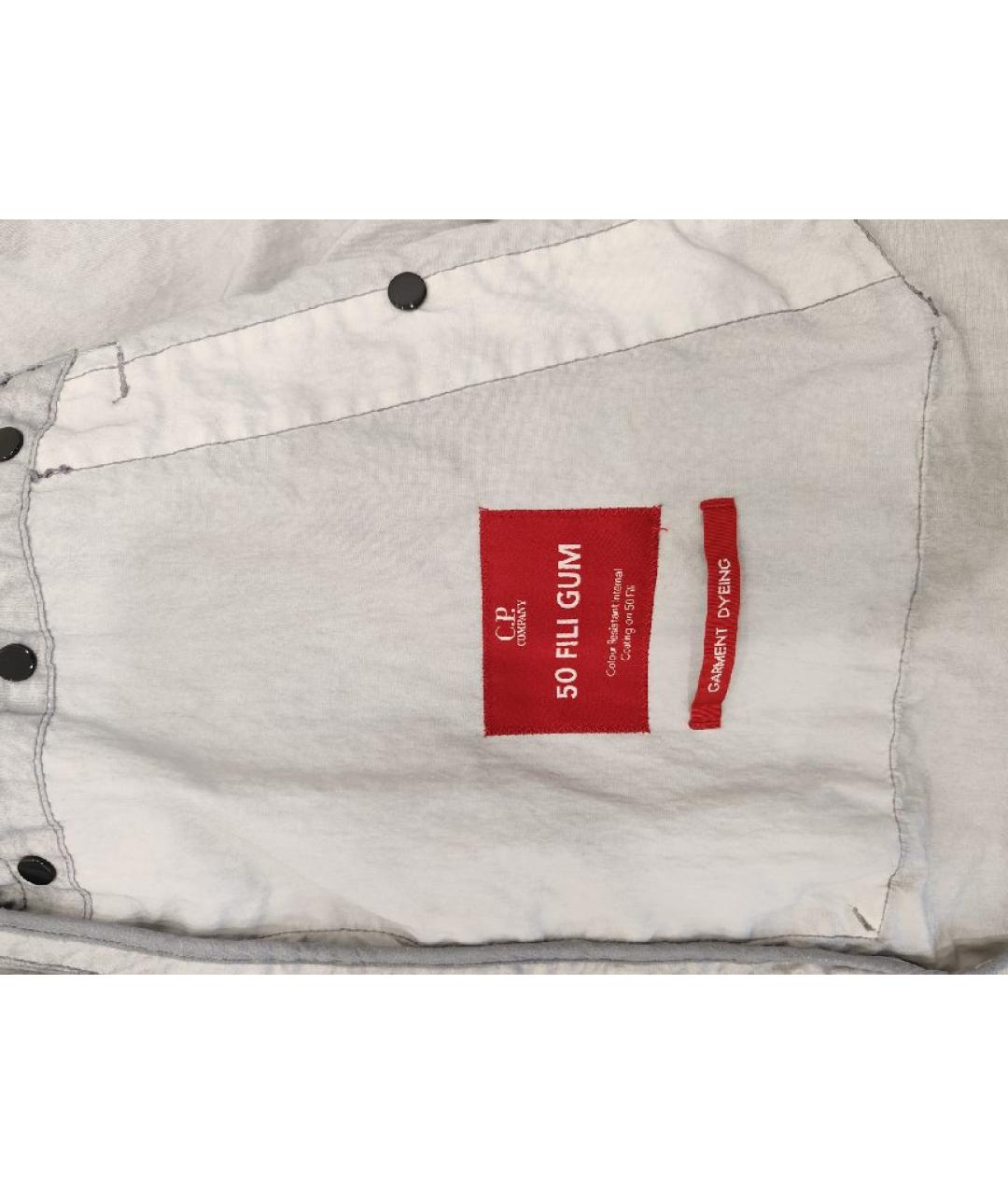 CP COMPANY Серебряная куртка, фото 8