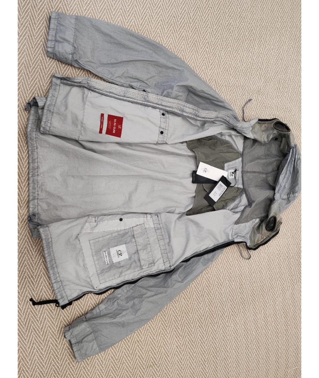 CP COMPANY Серебряная куртка, фото 2