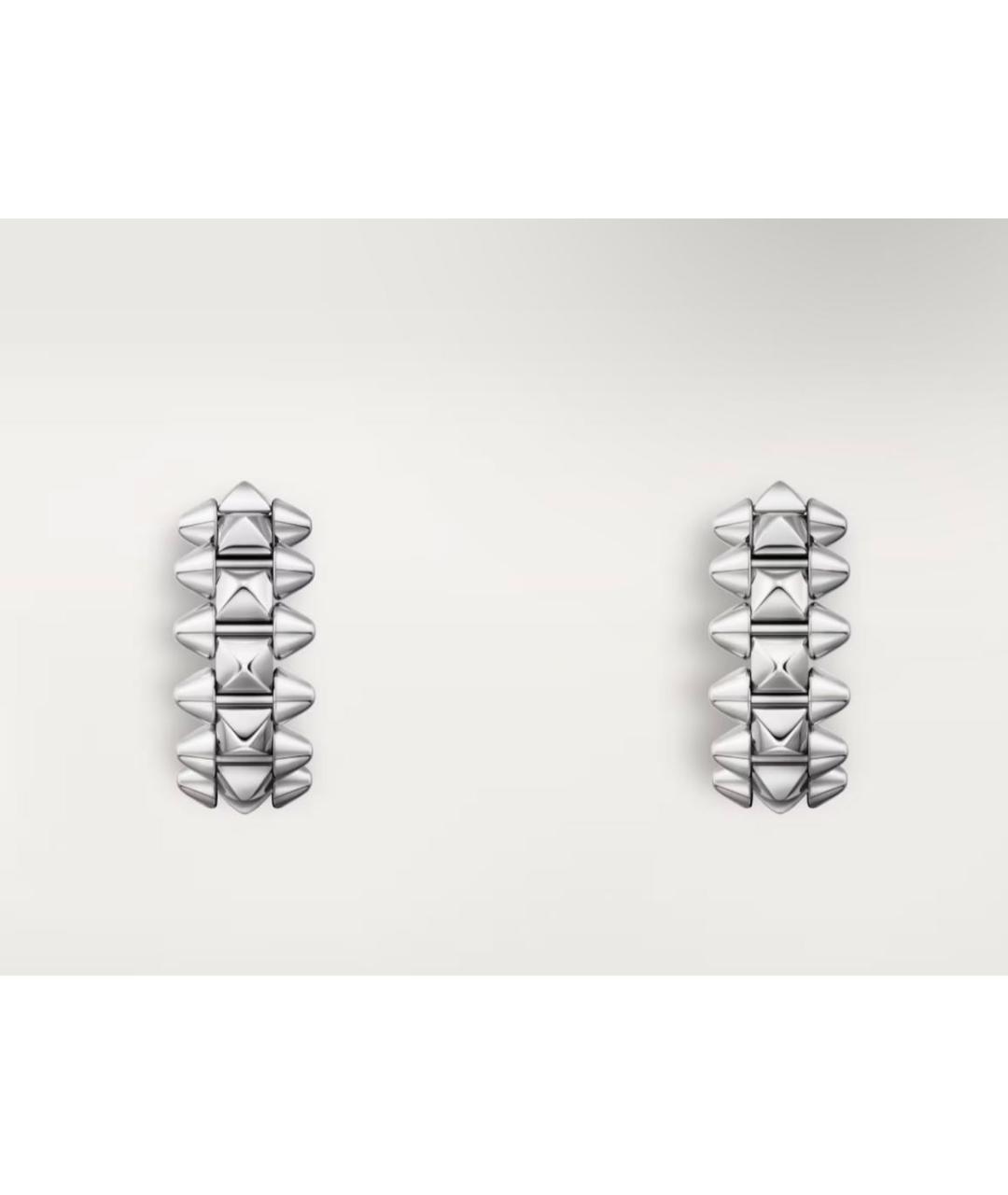 CARTIER Серьги из белого золота, фото 4