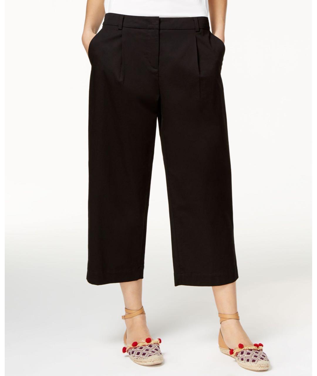 WEEKEND MAX MARA Коричневые хлопковые кюлоты, фото 3
