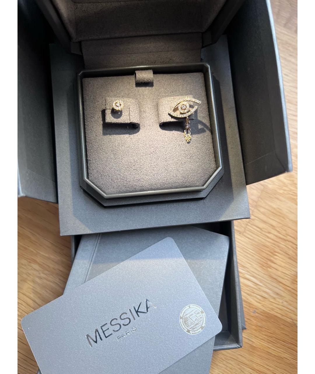 MESSIKA Золотые серьги из розового золота, фото 6
