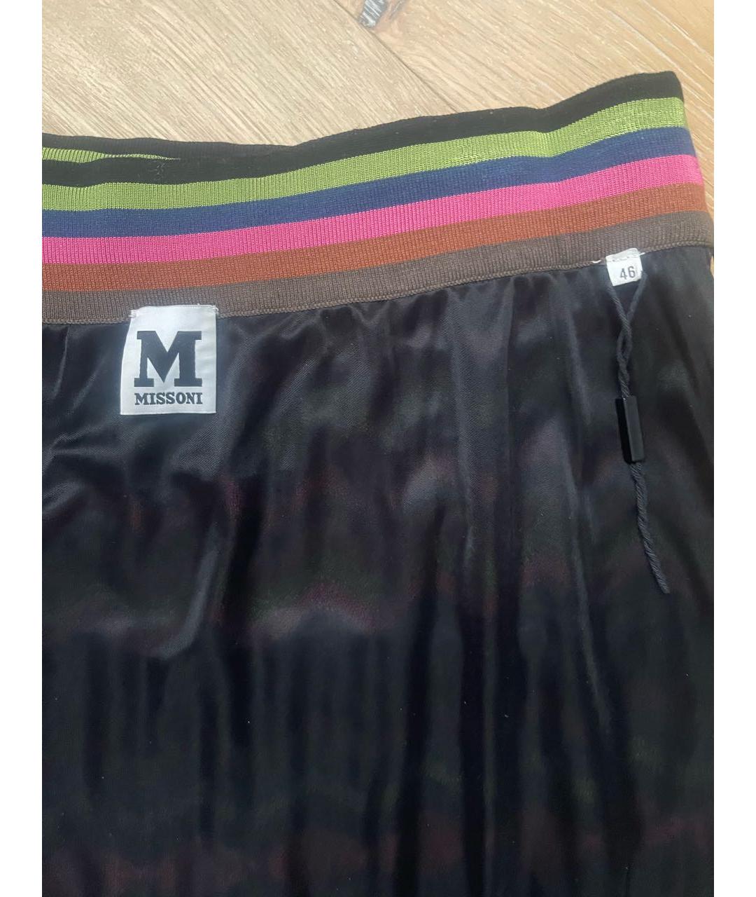 M MISSONI Мульти вискозная юбка миди, фото 4