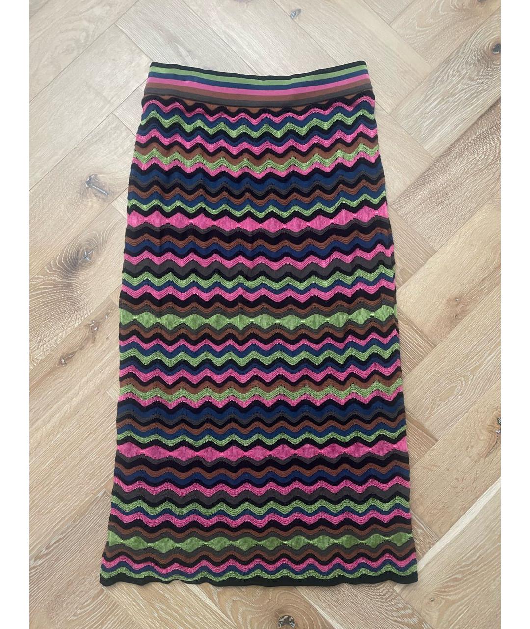 M MISSONI Мульти вискозная юбка миди, фото 2