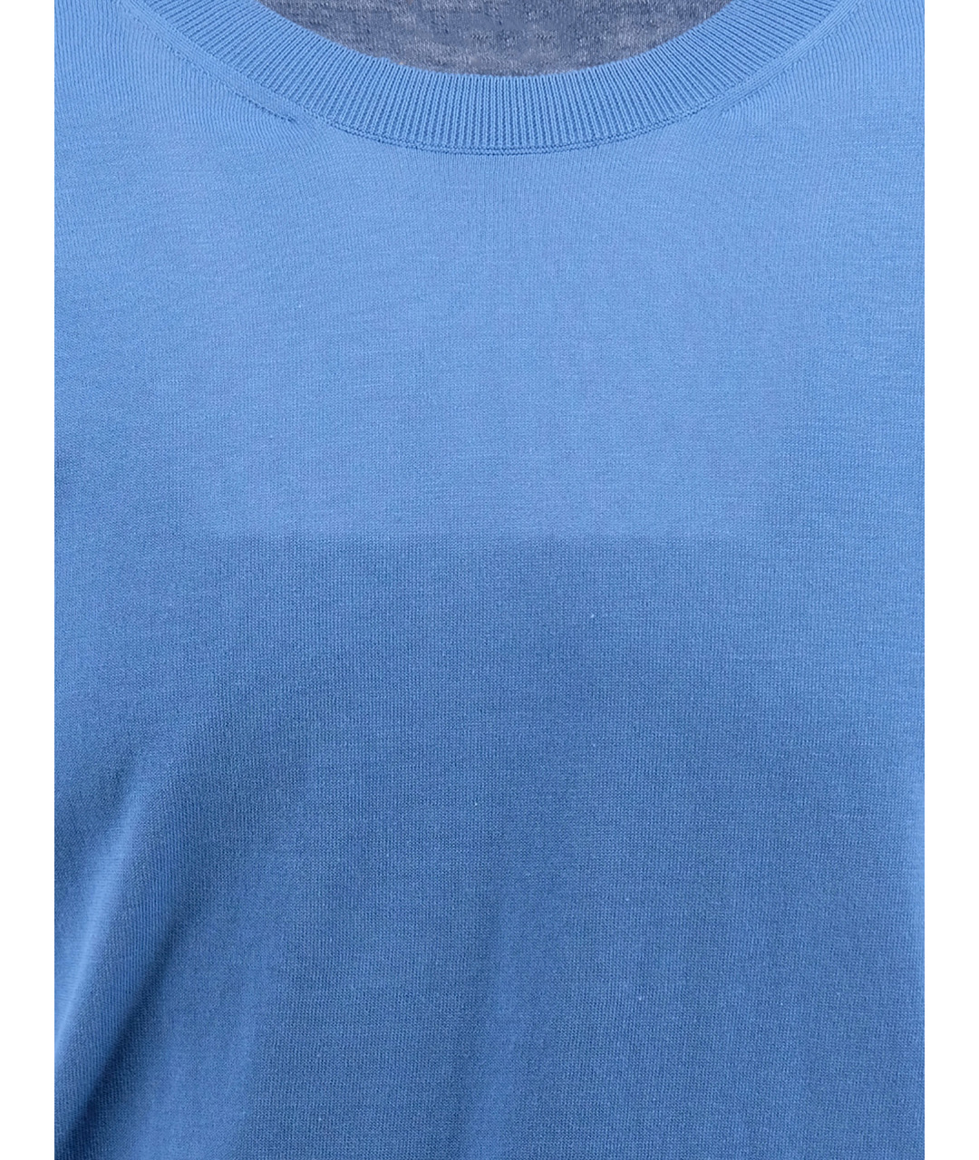 BRIONI Синяя хлопковая футболка, фото 3
