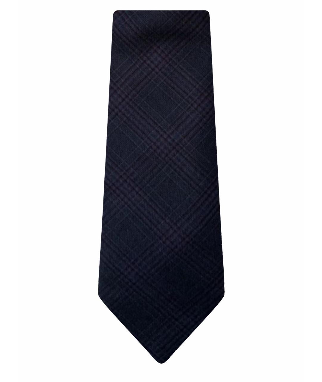 BRIONI Темно-синий галстук, фото 1