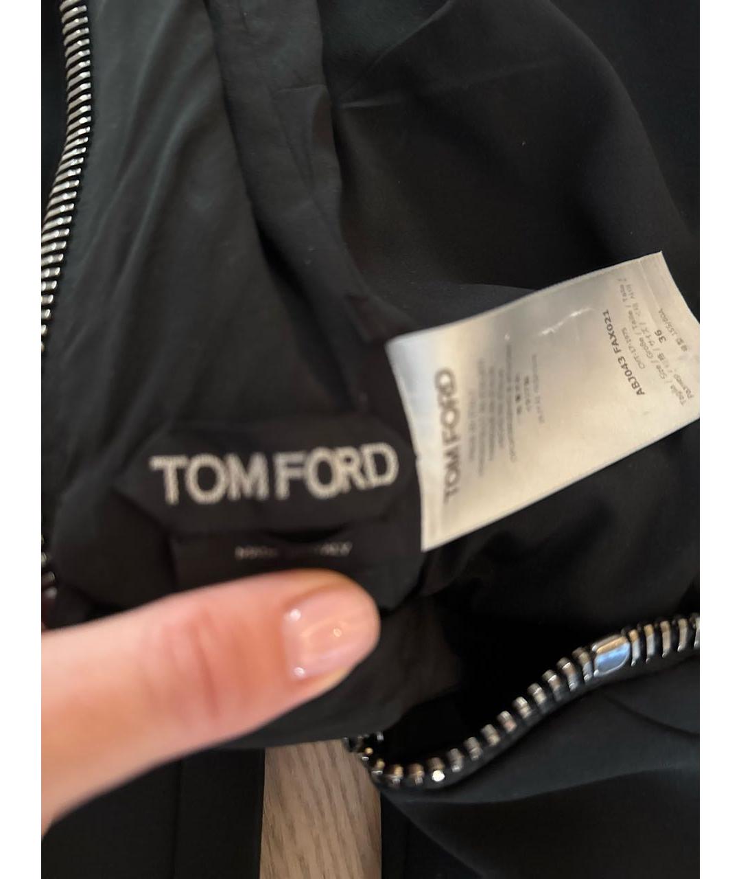 TOM FORD Черное коктейльное платье, фото 3