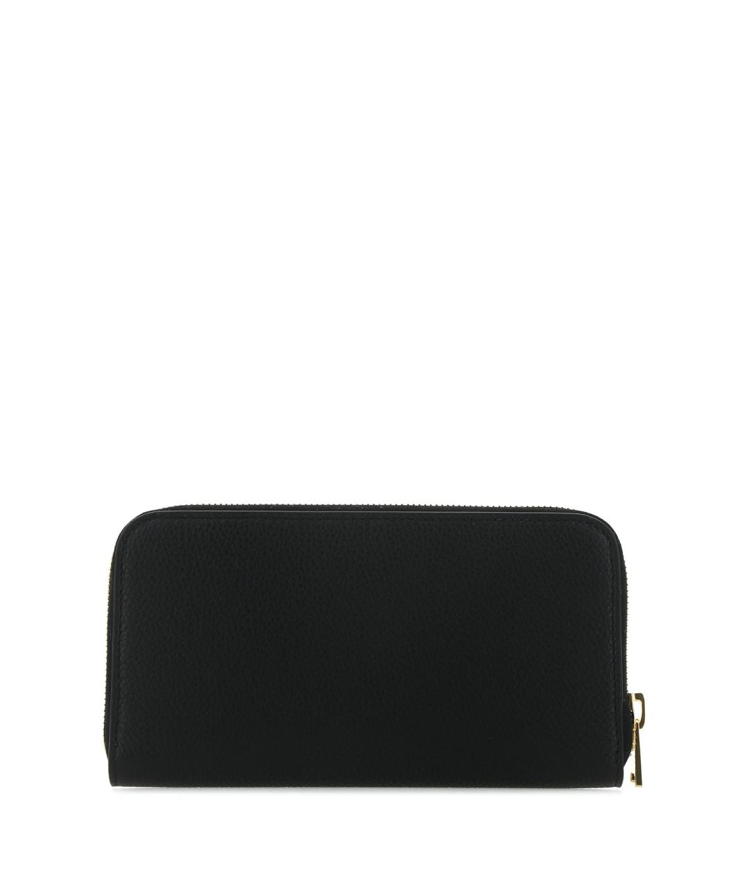 TOM FORD Черный кожаный кошелек, фото 3