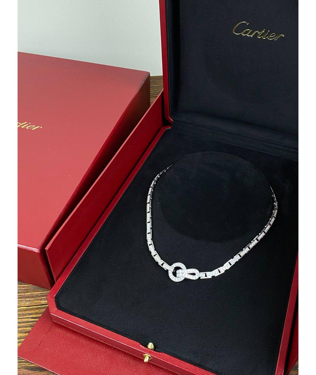 CARTIER Колье из белого золота, фото 2