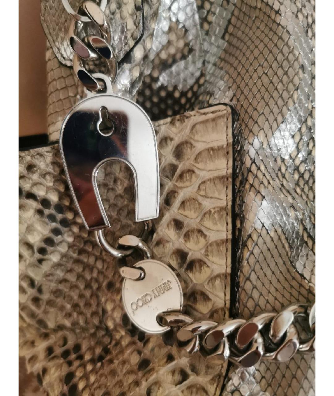 JIMMY CHOO Сумка через плечо из экзотической кожи, фото 6
