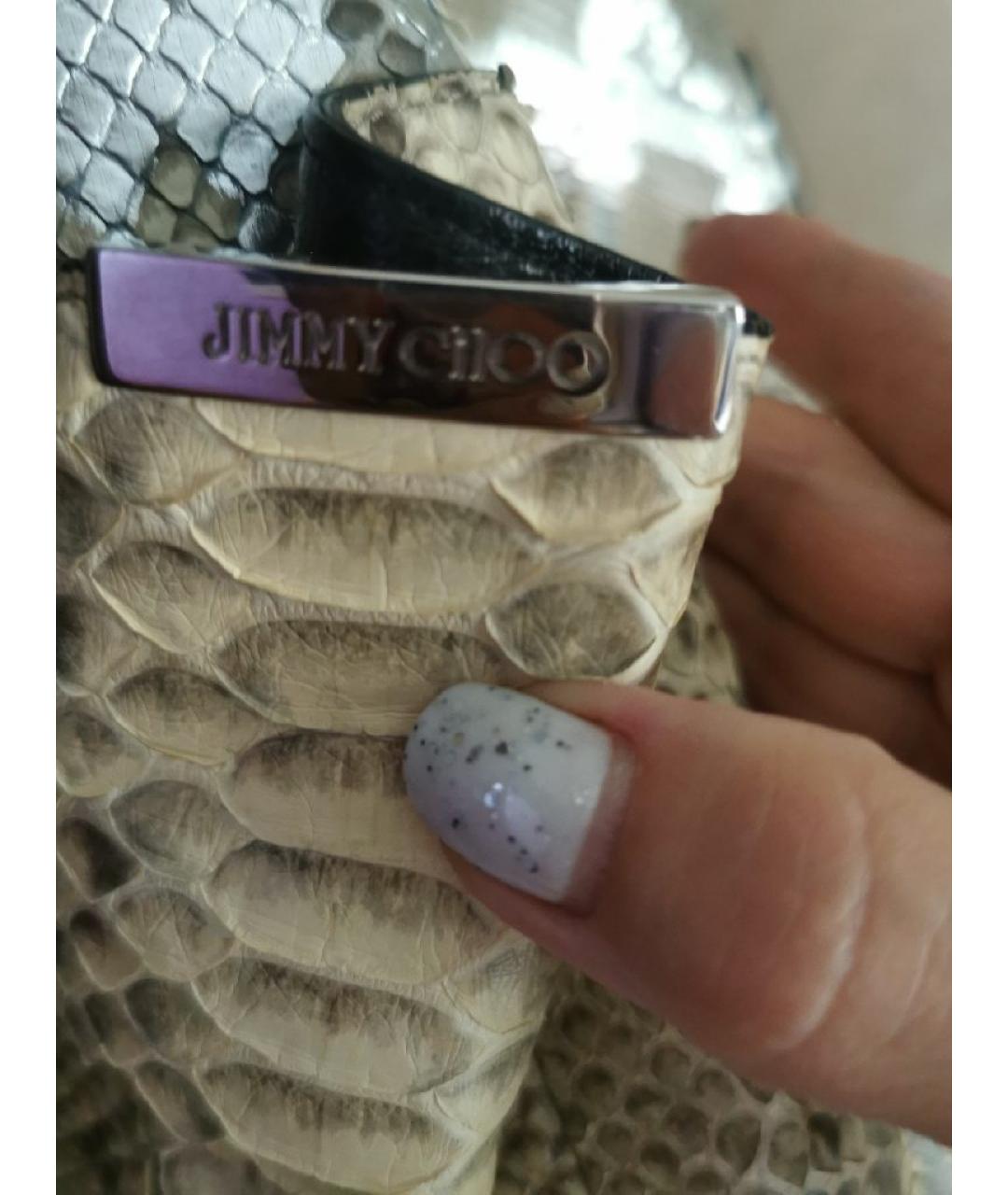 JIMMY CHOO Сумка через плечо из экзотической кожи, фото 5
