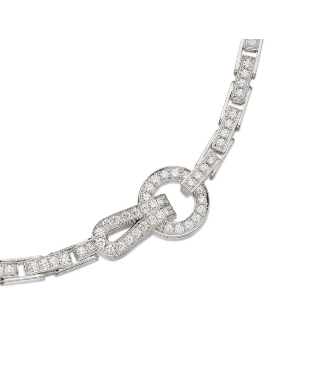 CARTIER Золотое колье из белого золота, фото 2