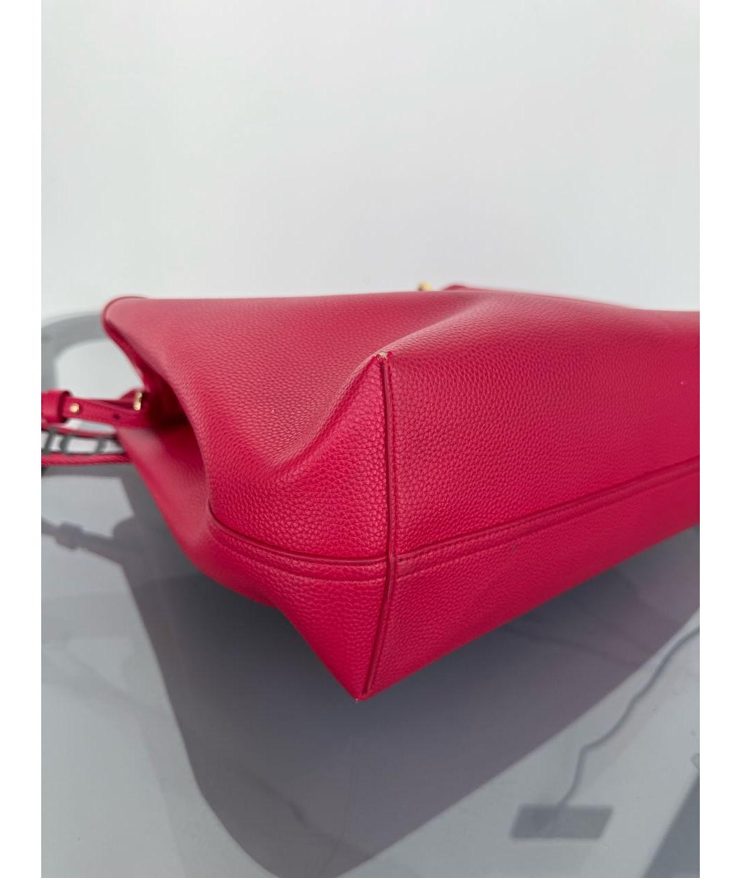 EMPORIO ARMANI Красная сумка тоут, фото 7