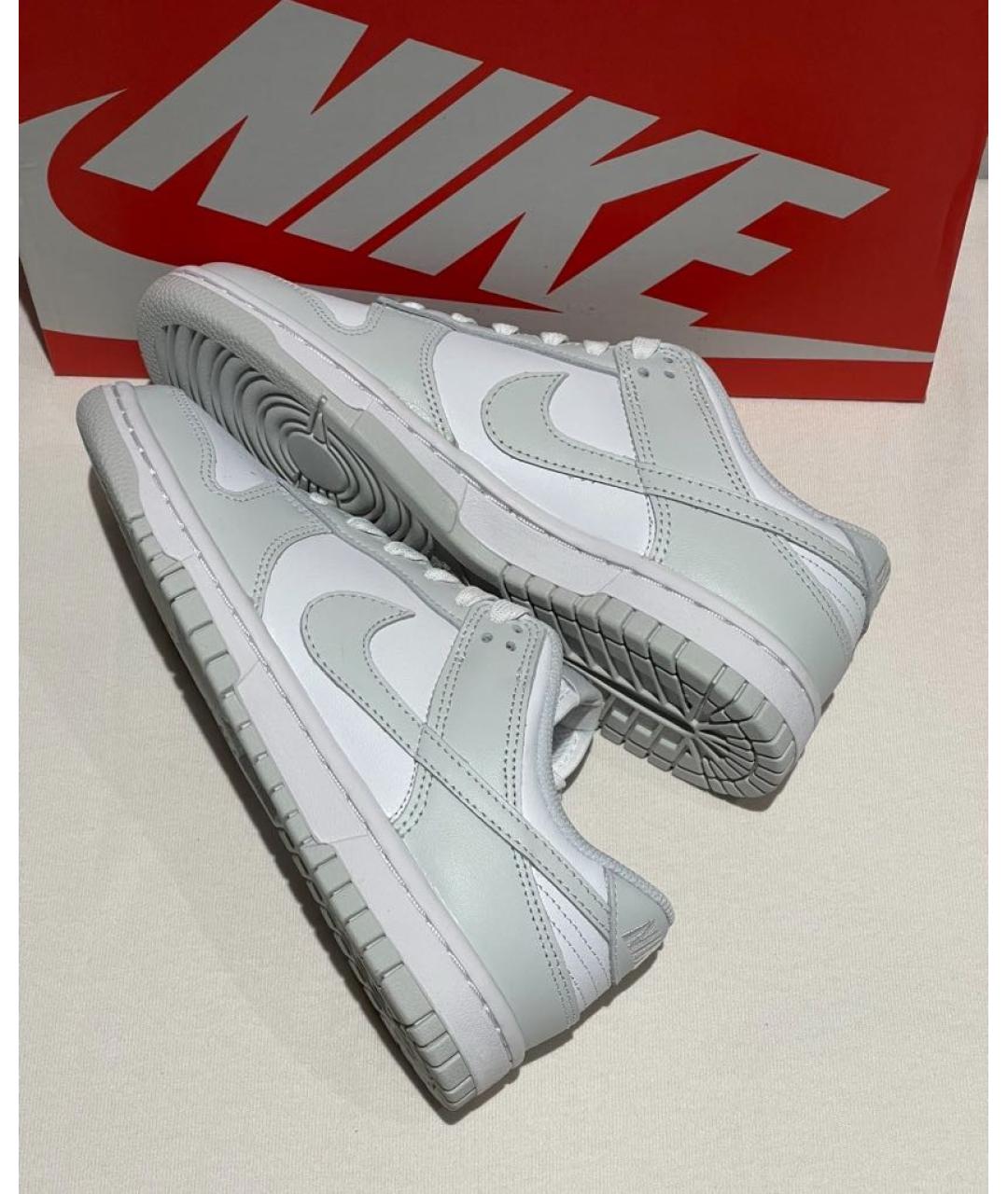 NIKE Белые кожаные кеды, фото 8