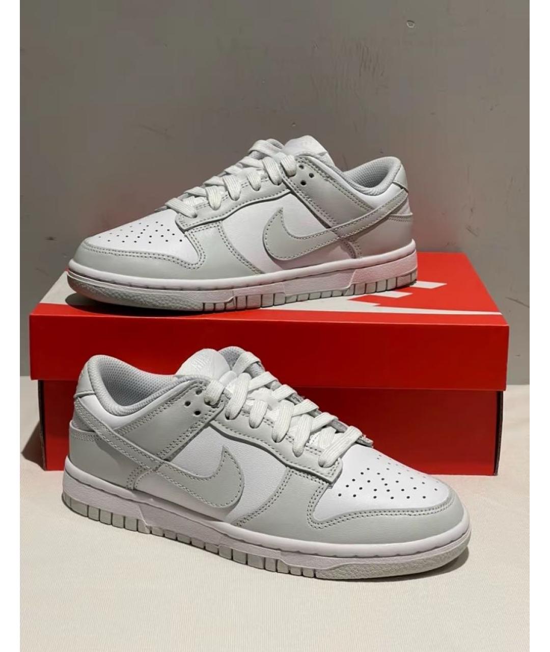 NIKE Белые кожаные кеды, фото 5