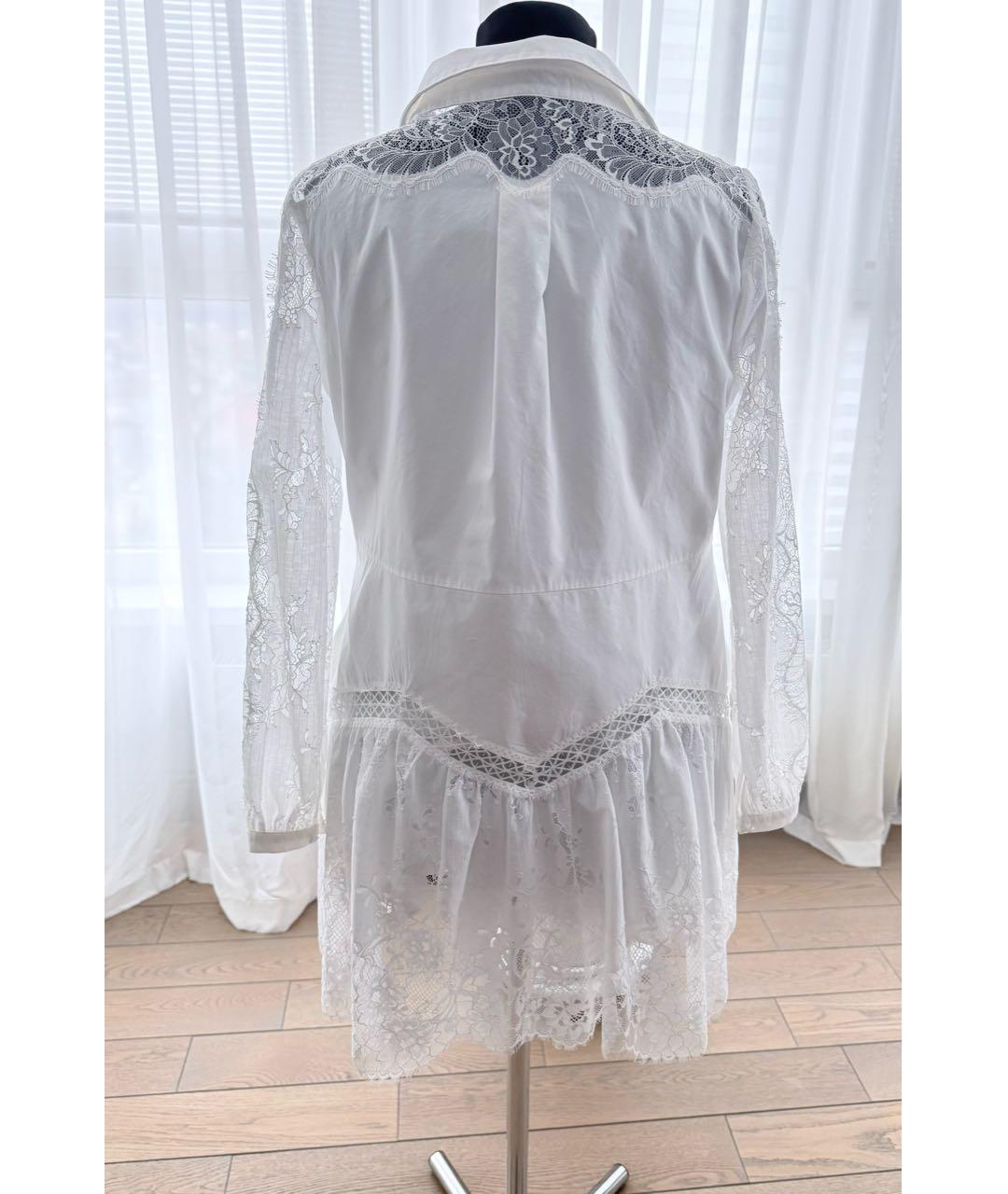 SELF-PORTRAIT Белый хлопковый сарафан, фото 5