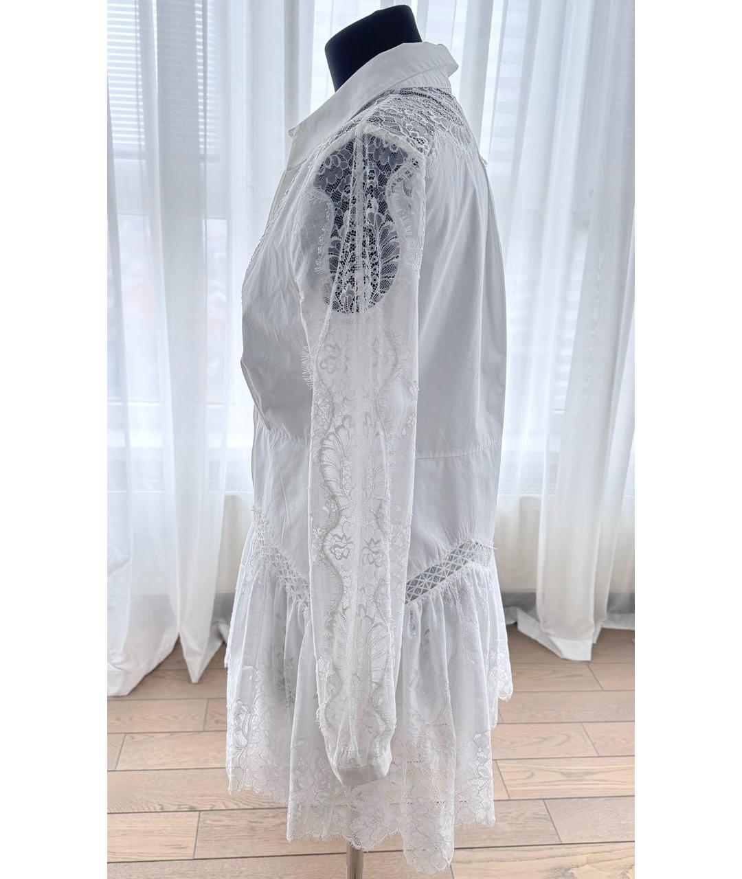 SELF-PORTRAIT Белый хлопковый сарафан, фото 6