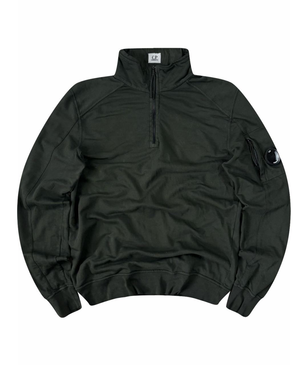 CP COMPANY Хаки хлопковый джемпер / свитер, фото 1