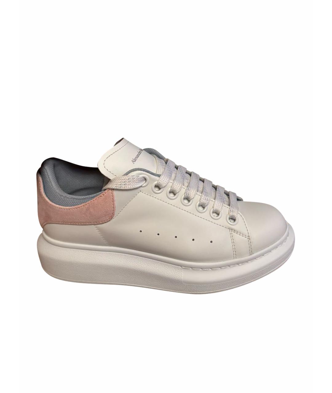 MCQ ALEXANDER MCQUEEN Белые кожаные кеды, фото 1