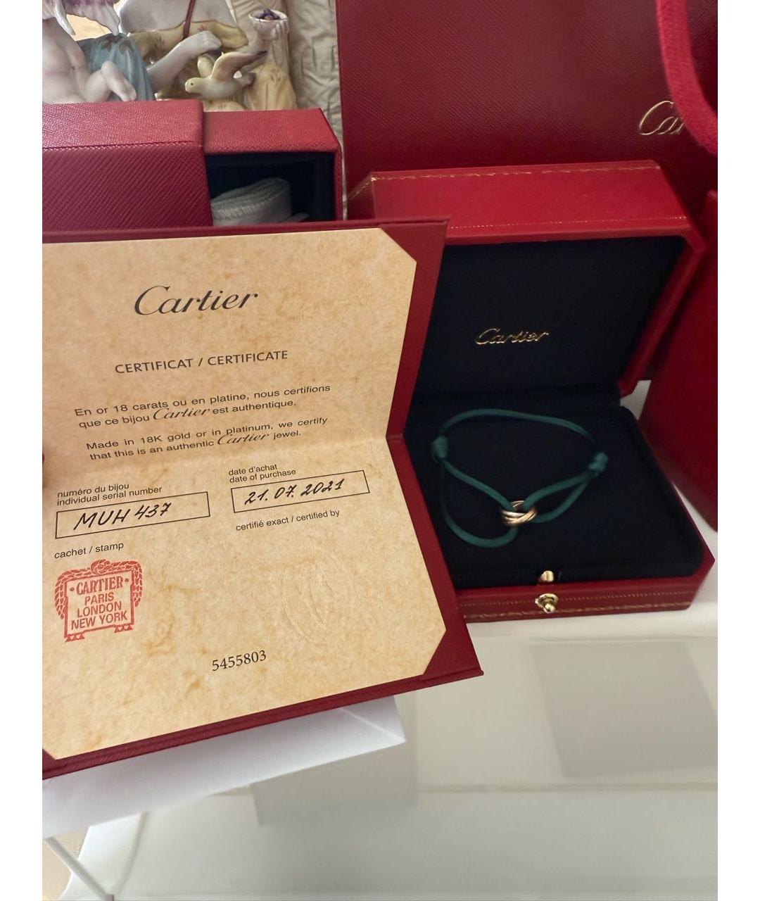 CARTIER Браслет из белого золота, фото 4