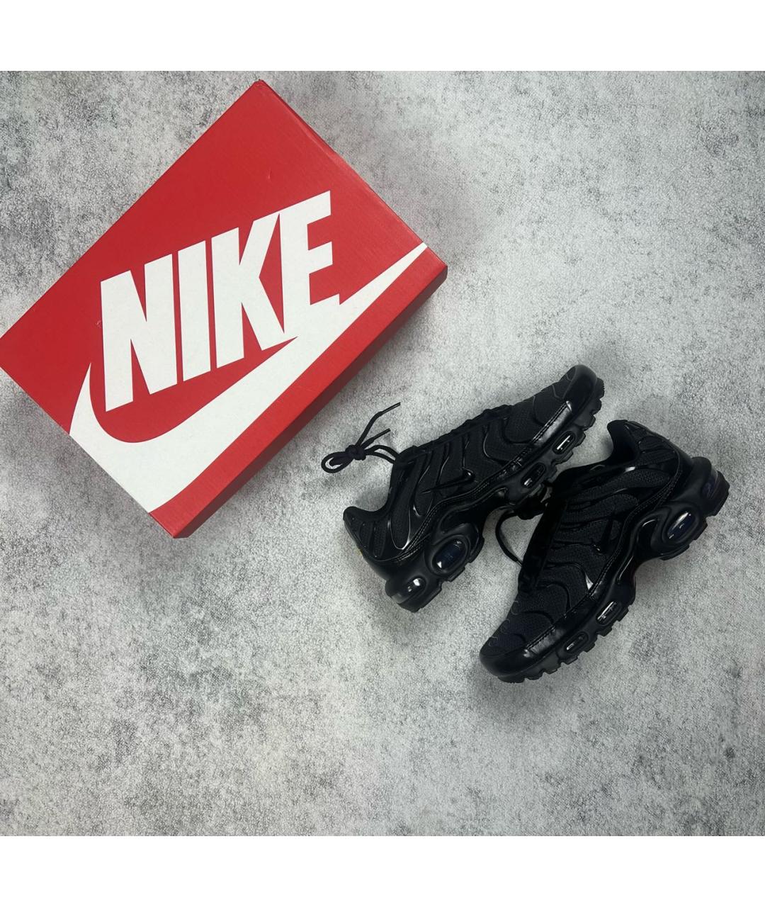 NIKE Черные низкие кроссовки / кеды, фото 6