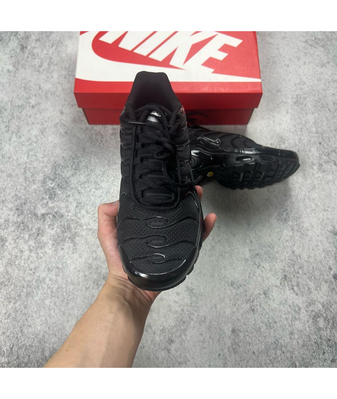 NIKE Черные низкие кроссовки / кеды, фото 4