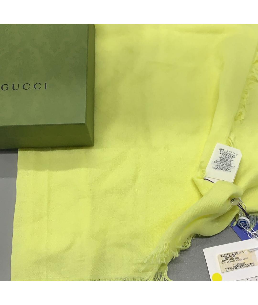GUCCI Зеленый платок, фото 2