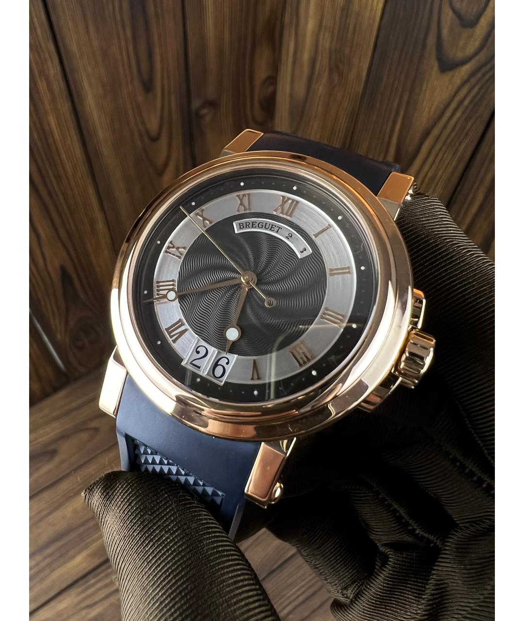 Breguet Черные часы из розового золота, фото 2