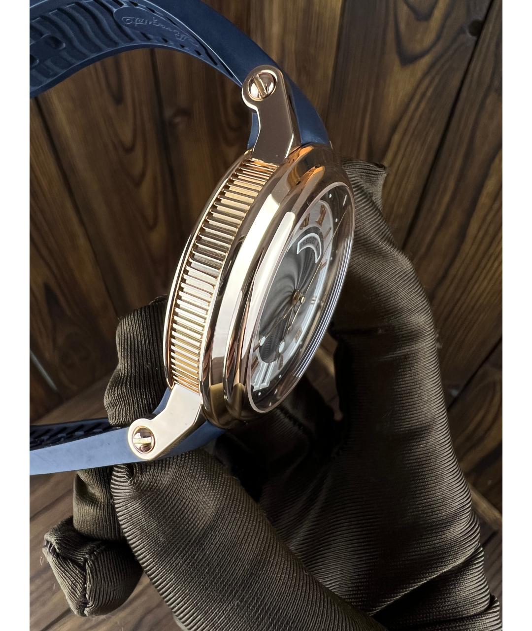 Breguet Черные часы из розового золота, фото 4